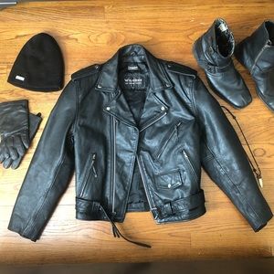 Wilson’s Leather Biker Jacket